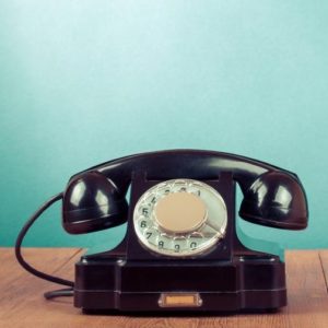 Get in contact by telephone